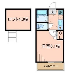 溝の口駅 徒歩6分 2階の物件間取画像